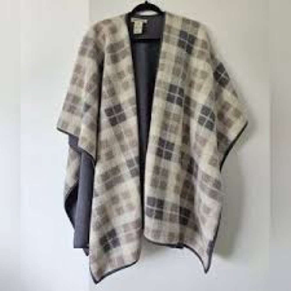 Parasuco Reversible Jacket in Gray and Cream One Size